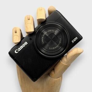 Canon PowerShot S120 Digital Camera | 12.1MP | Black